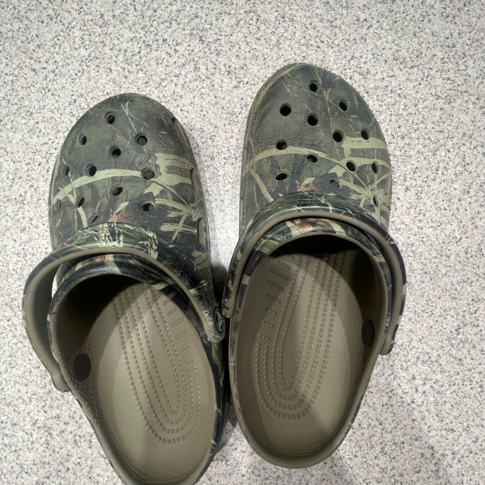 Kids Camouflage Clogs